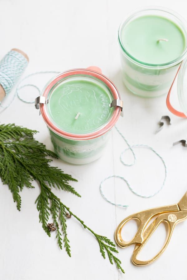 Pine-scented candles| Image: Pinterest