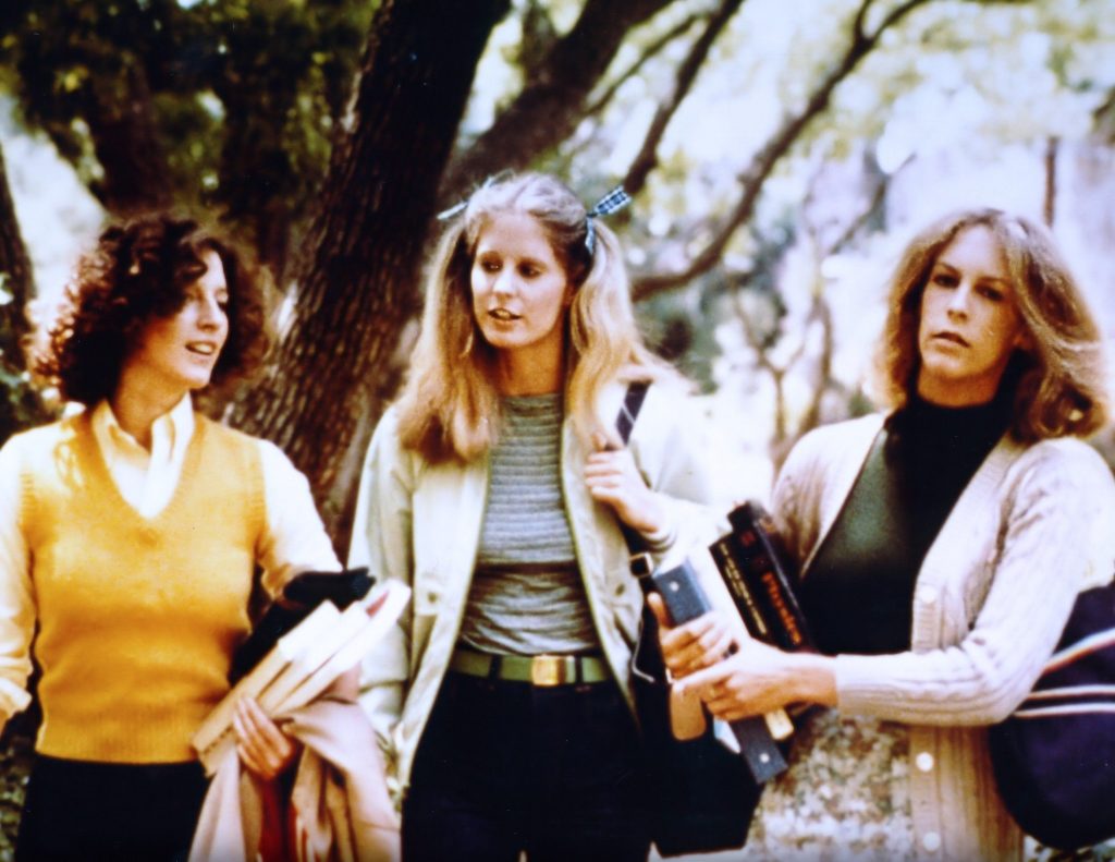 Laurie Strode and her teenage friends | Image: Pinterest 