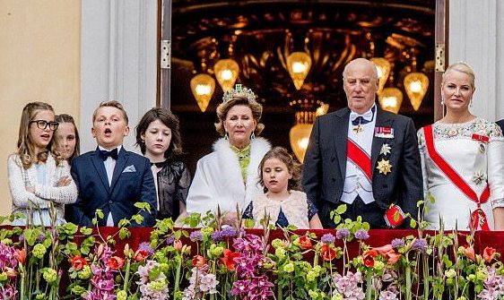 The Norwegian royal family | Image: Pinterest