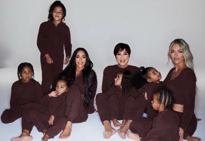 Kris Jenner with Kim Kardashian, Khloe Kardashian and their kids | Image: Instagram/krisjenner