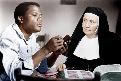 Sidney Poitier on "Lilies Of The Field" | 
Image: Pinterest