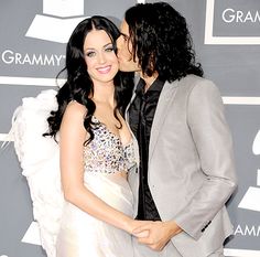 Katy Perry and Russell Brand | Image: Pinterest
