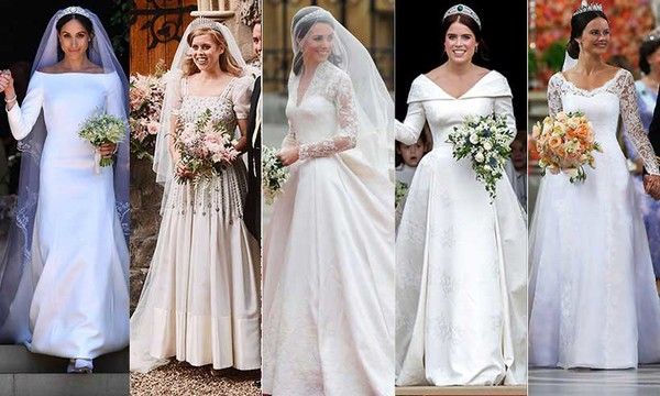 Head-turning royal wedding dresses | Image: Pinterest