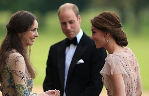 Rose Hanbury, Prince William and Kate Middleton | Image: Pinterest