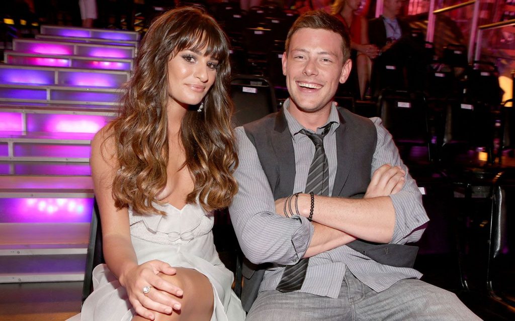 Cory Monteith and Lea Michele | Image: Pinterest