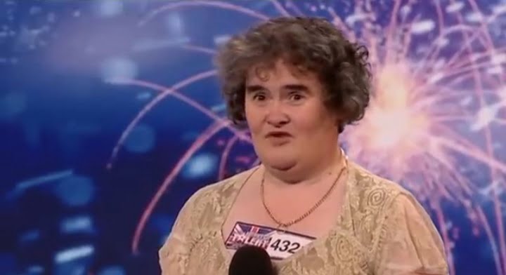 Susan Boye performing at the 2009 "BGT" auditions | Image: Youtube/Britain's Got Talent