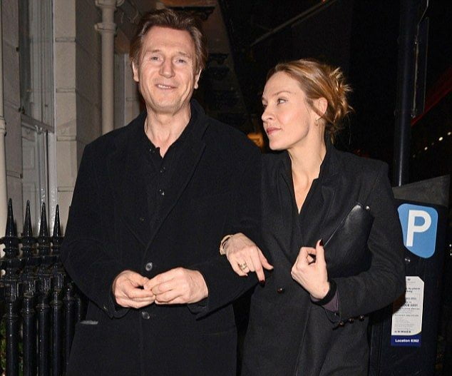 Liam Neeson dating Freya St Johnston | Image: Pinterest