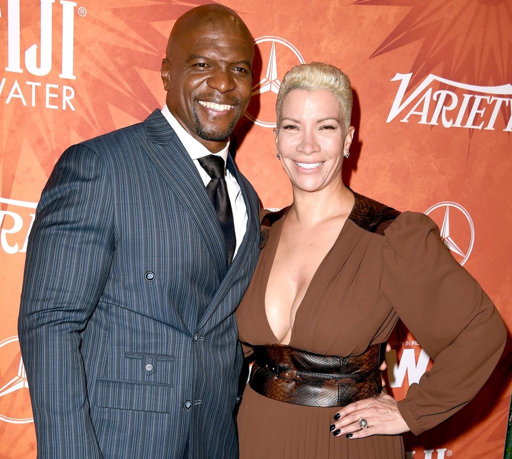 Terry Crews and his wife | Image: Pinterest
