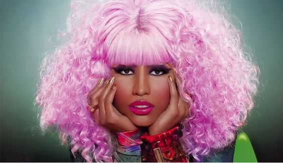 Nicki Minaj rocks pink wig | Image: Pinterest