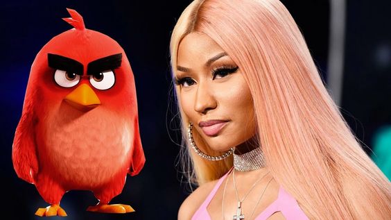 Nicki Minaj voiced Pinky on Angry Birds | Image: Pinterest