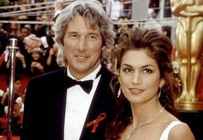 Richard Gere and Cindy Crawford | Image: Pinterest