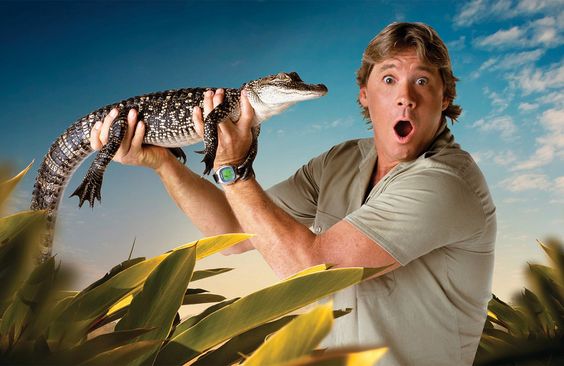Steve Irwin with a crocodile | Image: Pinterest