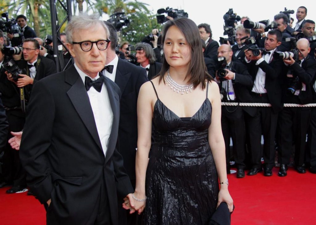 Woody Allen and his former stepdaughter and now wife Soon Yi Previn | Image: Pinterest