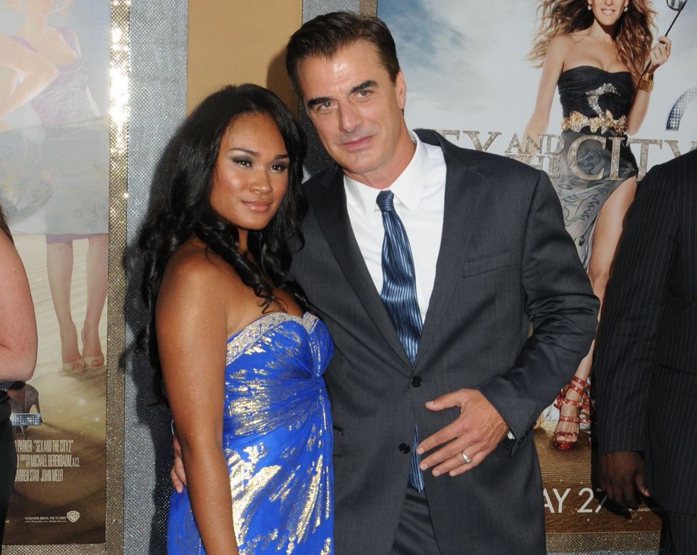 Chris Noth and his partner | Image: Pinterest