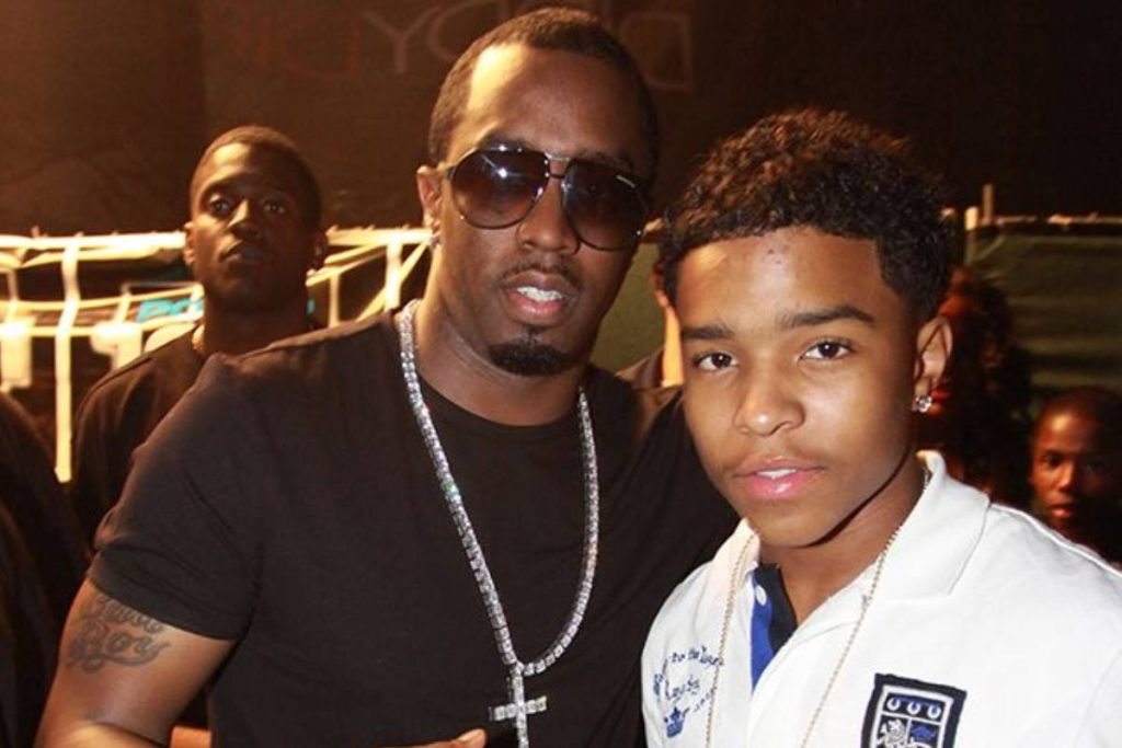 Diddy and Son, Justin Combs