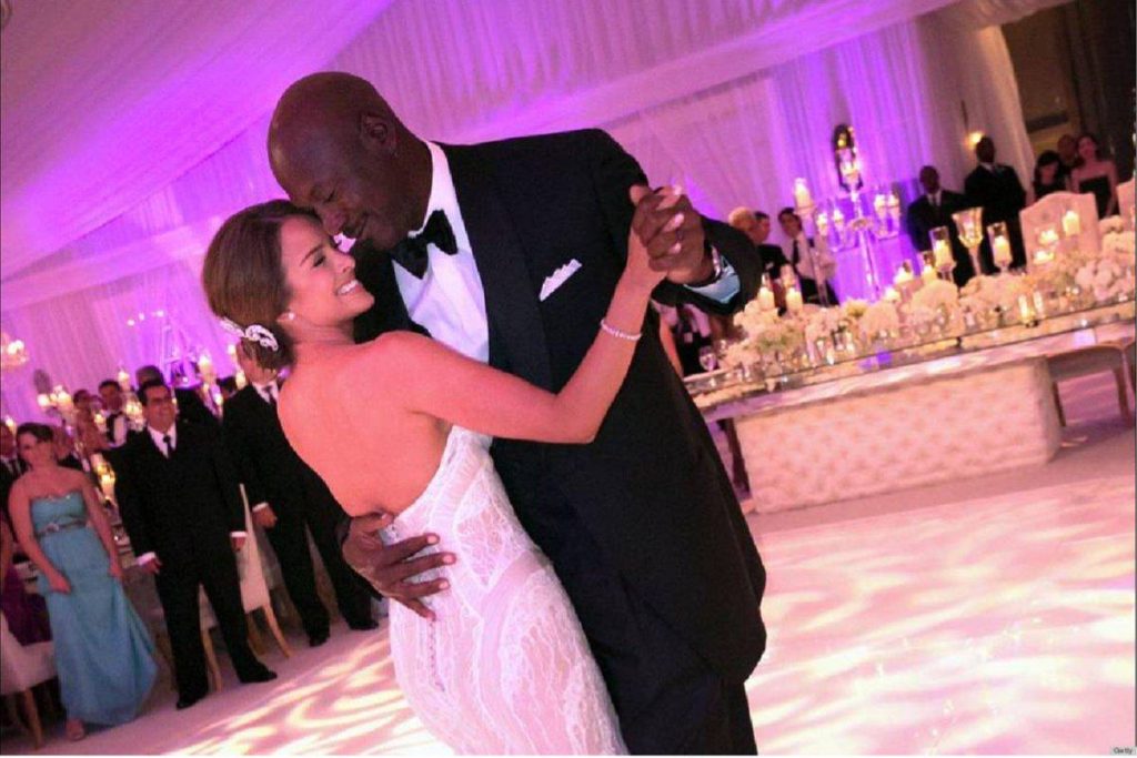 Michael Jordan and Yvette Prieto Wedding
