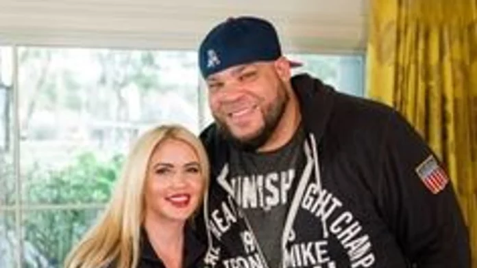Tyrus Wrestler with Wife
