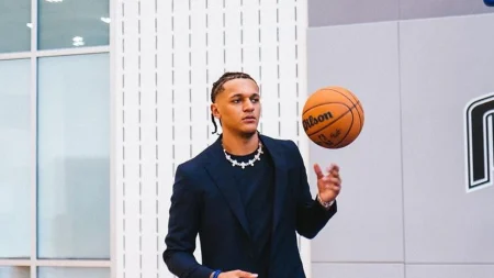 Paolo Banchero with a Basketball