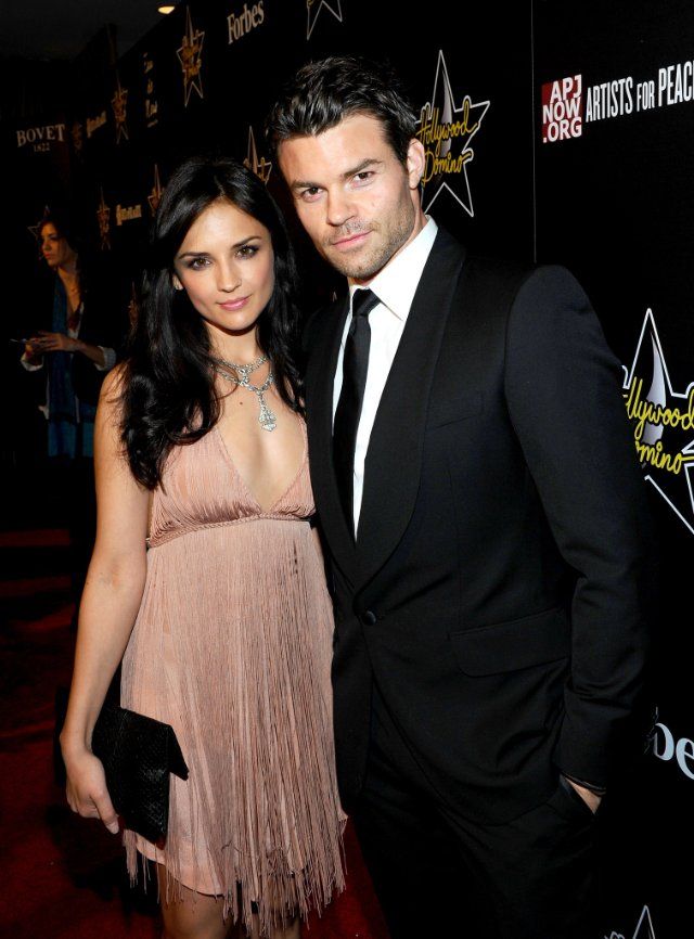 Daniel Gillies and Racheal on the red carpet 