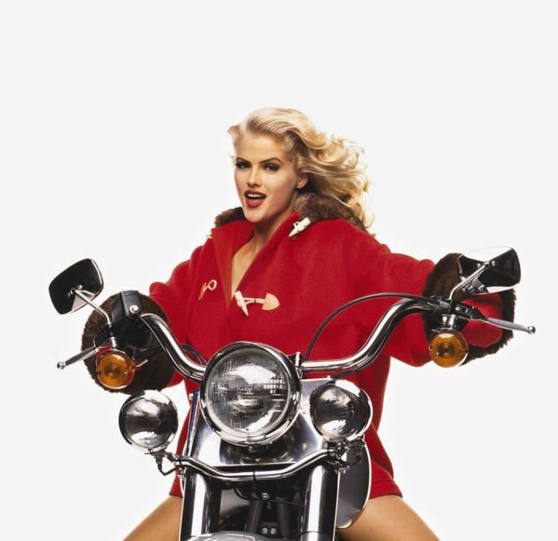 A picture of Billy's ex-wife, Anna Nicole Smith