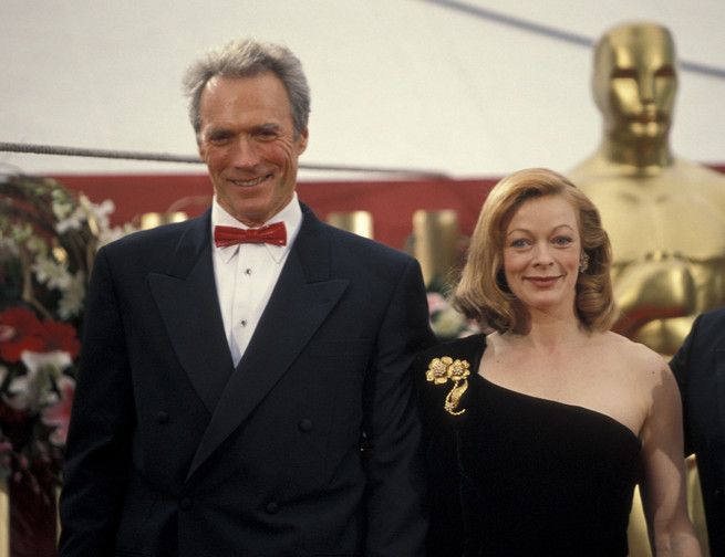 Clint Eastwood with his then lover Jacelyn Reeves