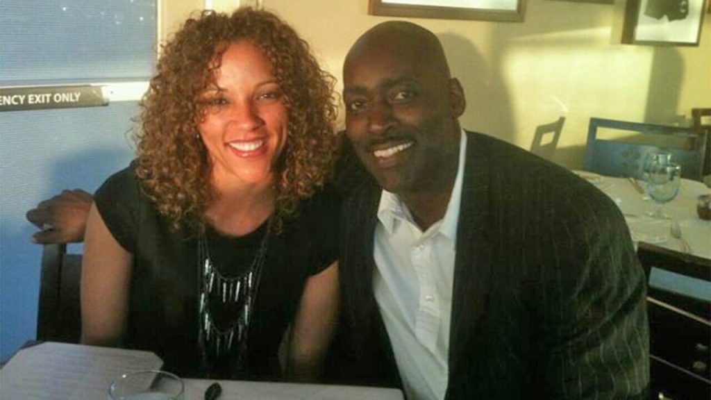 Michael Jace with April Jace 