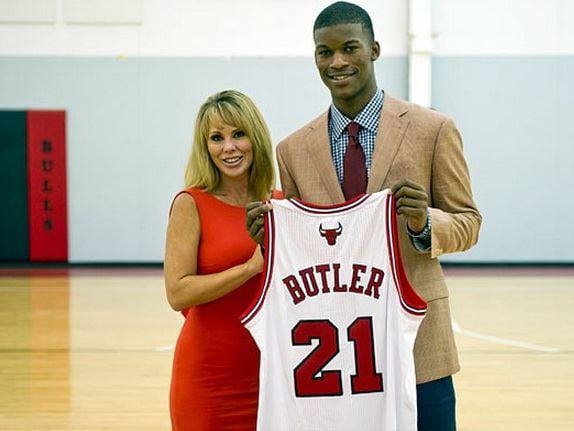 A picture of Londa Butler's son and his adoptive mom, Michelle Lampert