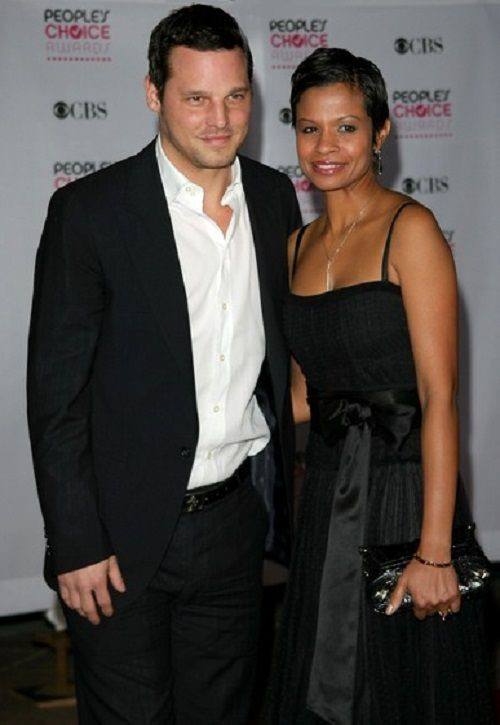 A picture of Keisha Chambers and her husband
