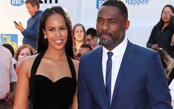 Idris Elba with Sabrina 