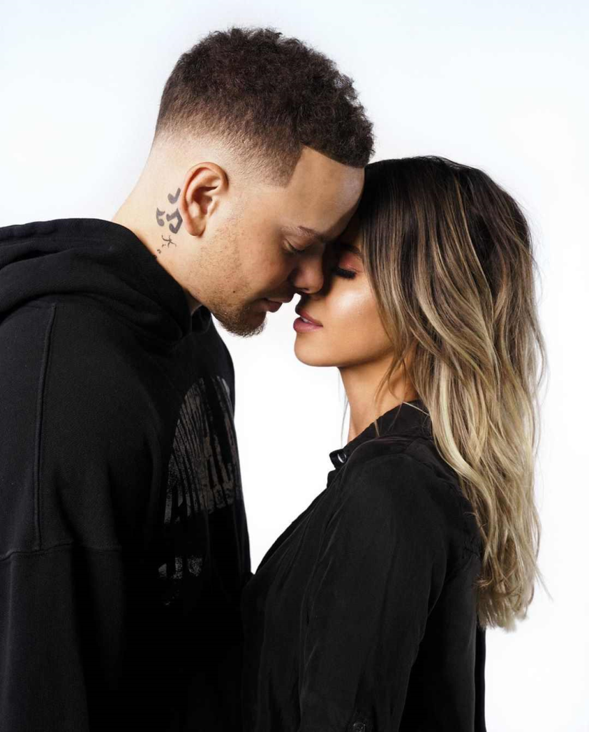 Kane Brown and his wife Katelyn 