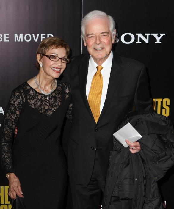 Nick Clooney with his wife Marie Frances