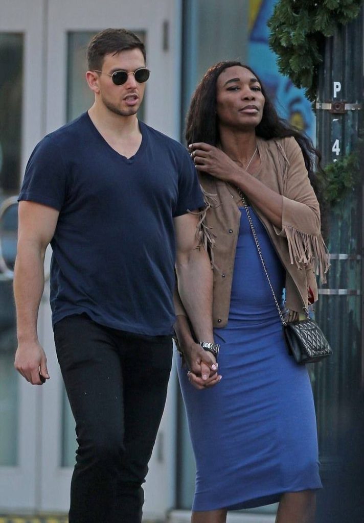 A picture of Venus and her ex boyfriend that sparked rumors about Venus Williams' husband