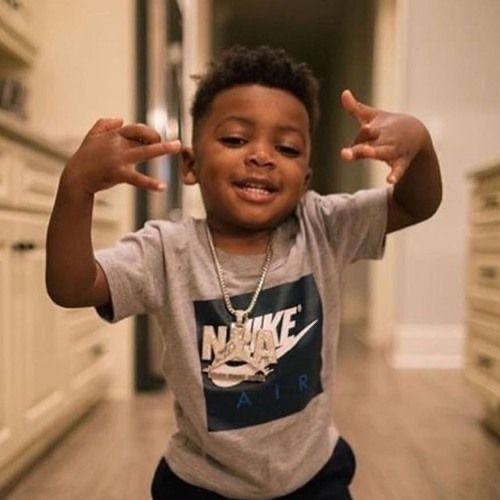 A picture of NBA Youngboy's son, Kayden Gaulden. 