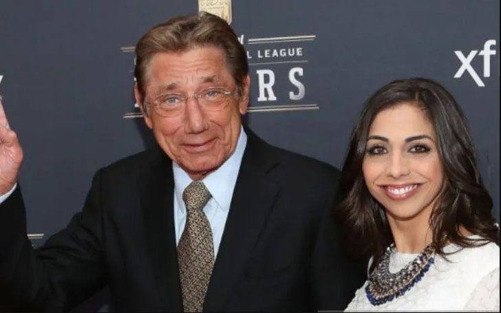 A picture of Olivia Namath and her father.