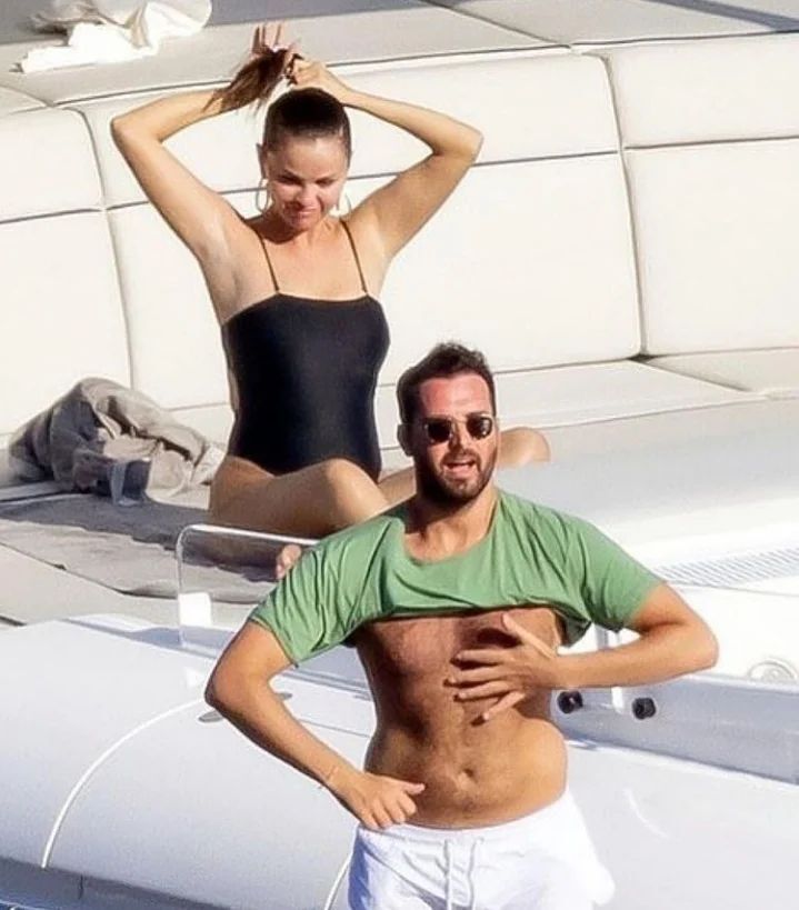 Andrea Iervolino and Actress, Selena Gomez on A Yacht During Her 30th Birthday Trip