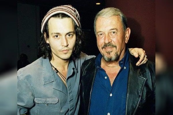 Daniel Depp with Johnny Depp 