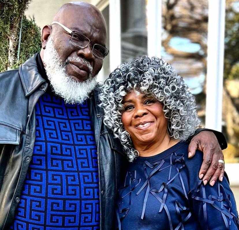 A picture of Jermaine Jakes' parents. 