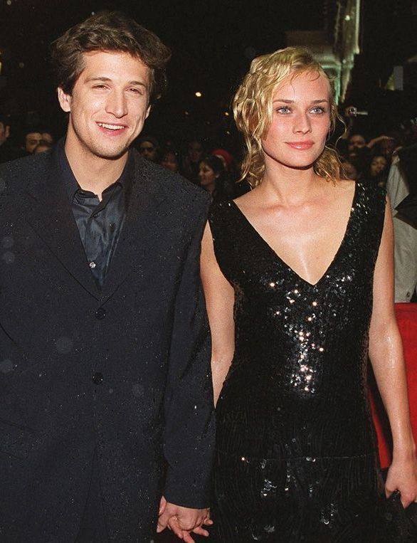 A picture of Guillaume Canet and his ex-wife.