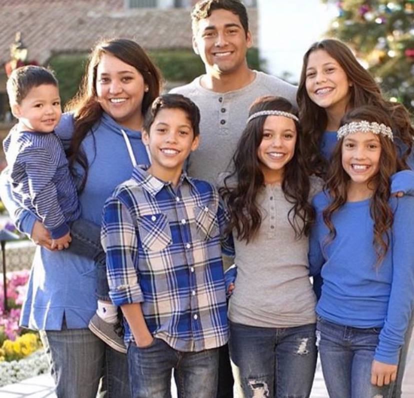 A throwback picture of Mariah Ortega and her siblings.