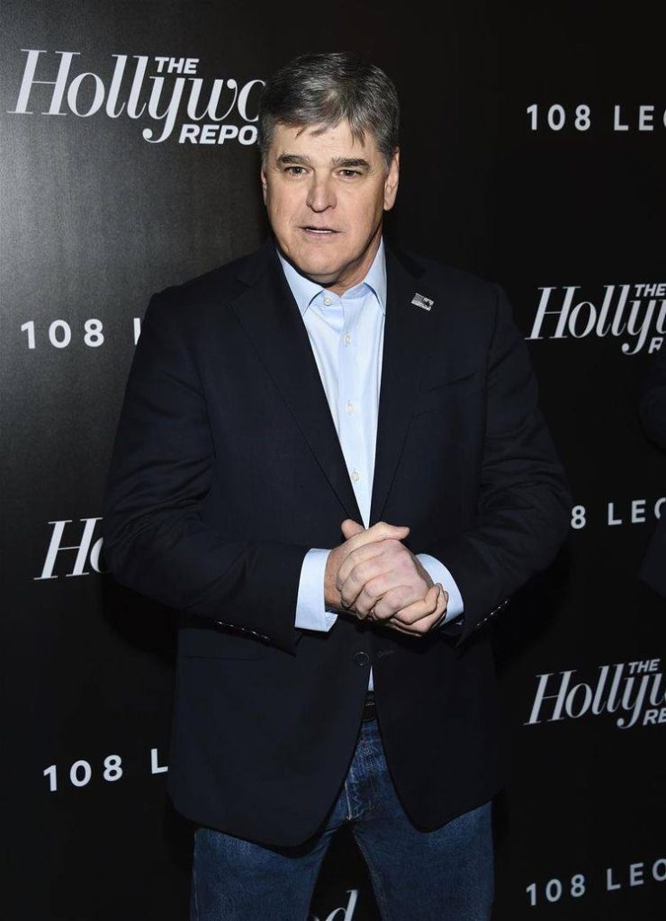 A picture of Jill Rhodes' ex-husband, Sean Hannity.