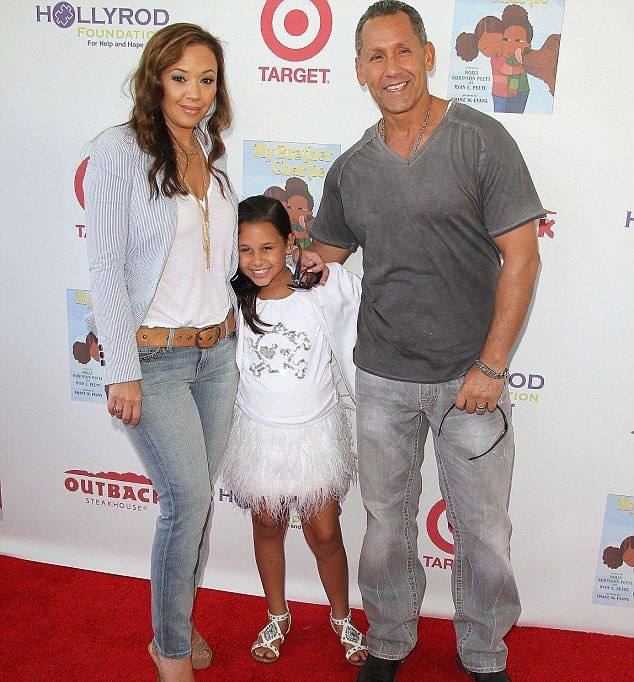 A throwback picture of Sofia Bella Pagan and her parents.