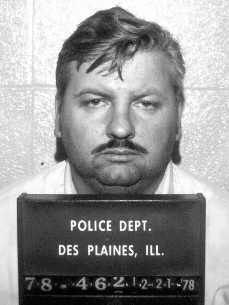 A mugshot of Michael Gacy's father.
