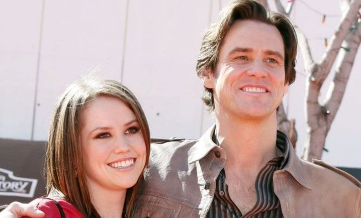 Jim Carrey with Melissa Womer 