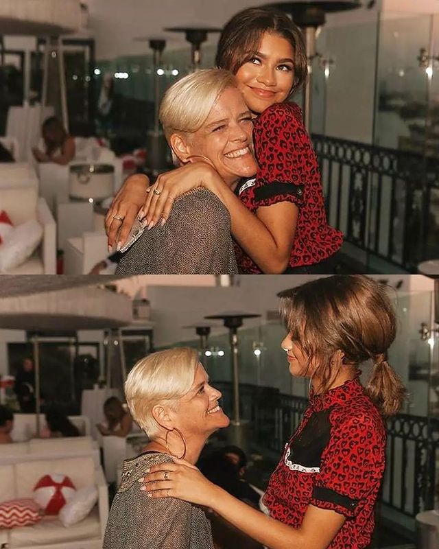 Zendaya With Her Mom, Claire Stoermer