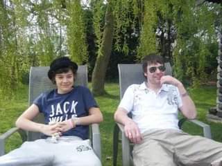 Harry Styles and Mike Twist