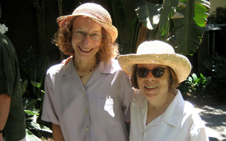 Karen Kline and Linda Hunt