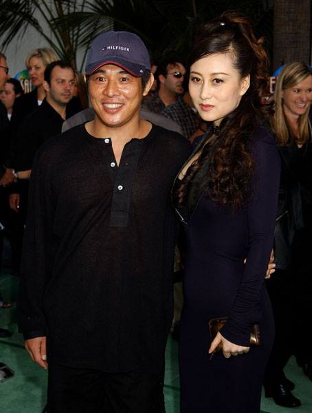 Nina Li Chi and Jet Li