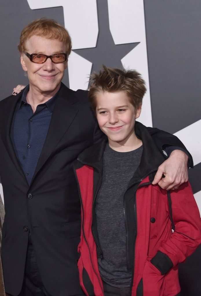 Oliver Elfman with his dad
