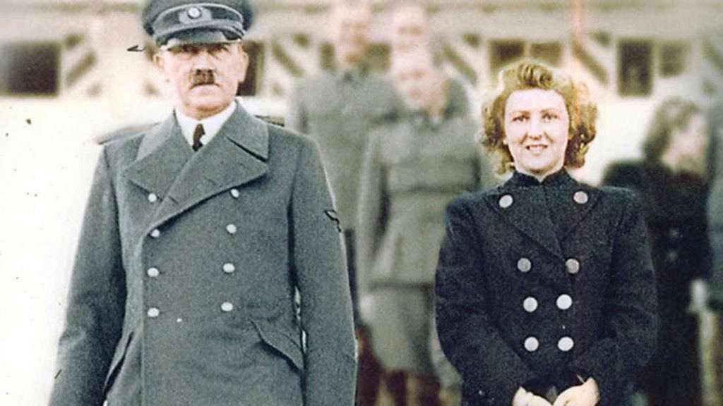 Adolf Hitler and Eva Braun