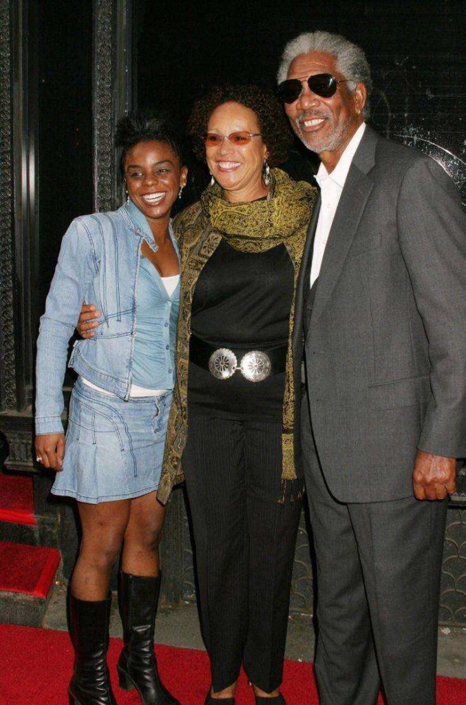A picture of Myrna Colley-Lee with E'Dena Hines and her ex-husband.